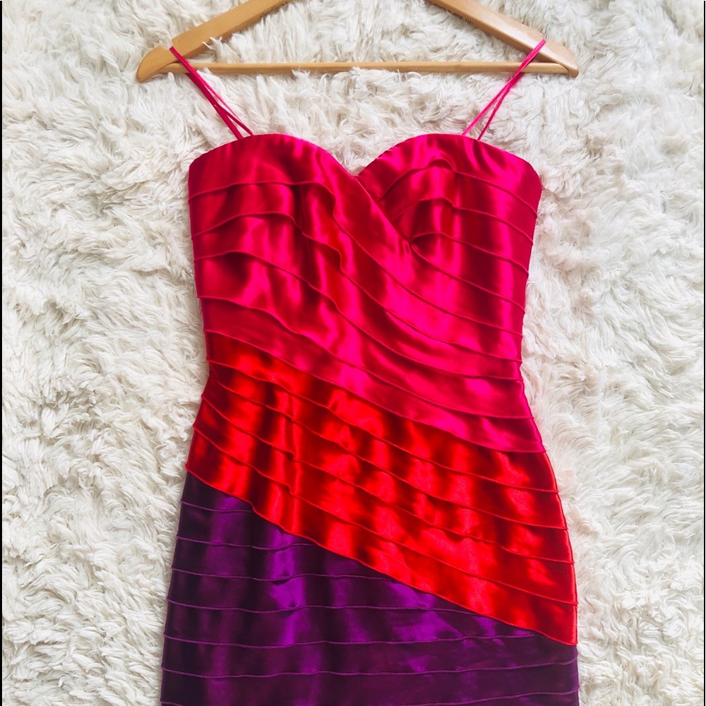 Max & Cleo Cosmic Satin Ariel Prom Dress (4)